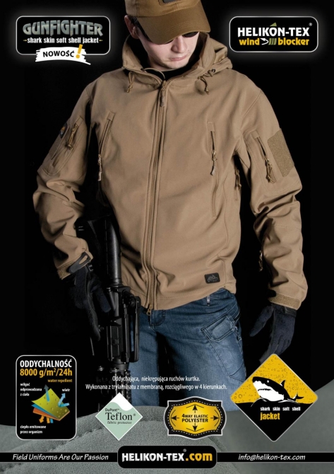 HELIKON-TEX GUNFIGHTER FLECKTARN SOFTSHELL JACKE HELIKON-TEX GUNFIGHTER FLECKTARN SOFTSHELL JACKE