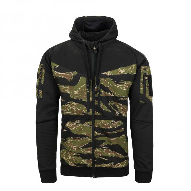 HELIKON-TEX ROGUE HOODIE (FullZip) TIGER STRIPE