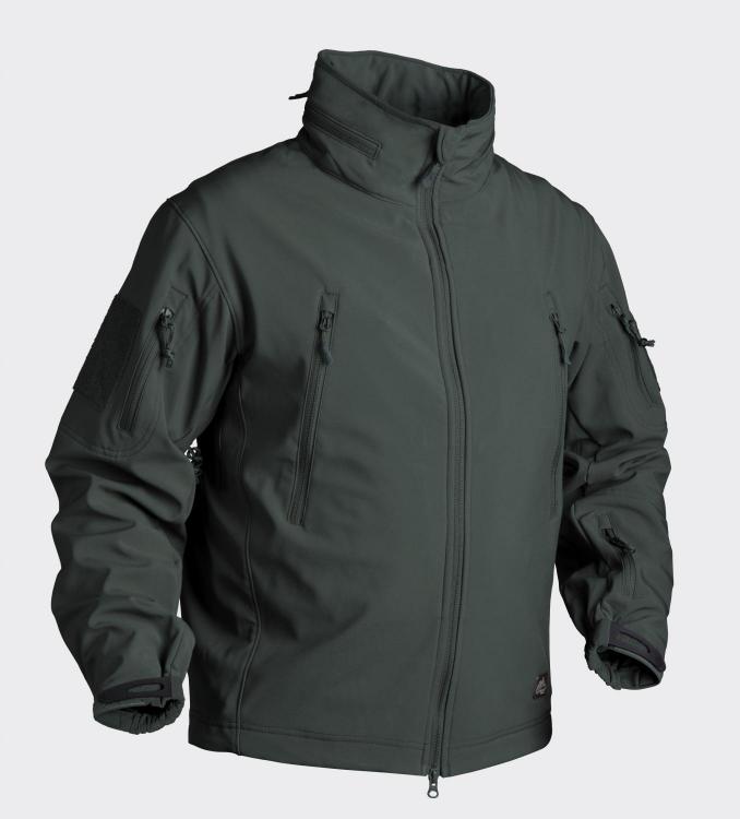 HELIKON-TEX GUNFIGHTER SOFTSHELL JACKE JUNGLE GREEN HELIKON-TEX GUNFIGHTER SOFTSHELL JACKE JUNGLE GREEN