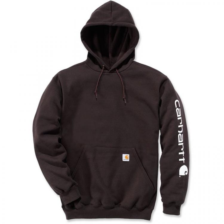 CARHARTT MIDWEIGHT HOODED LOGO SWEATSHIRT CARHARTT MIDWEIGHT HOODED LOGO SWEATSHIRT