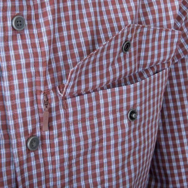 HELIKON-TEX COVERT CONCEALED CARRY SHIRT PHANTOM GREY CHECKERED