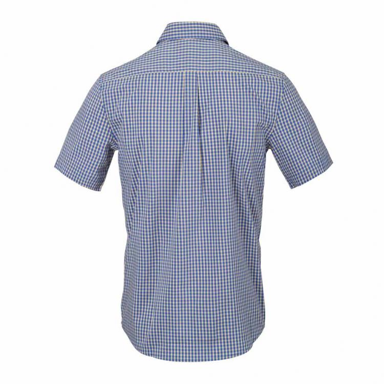 HELIKON-TEX COVERT CONCEALED CARRY SHIRT SHORT SLEEVE - DIRT RED CHECKERED
