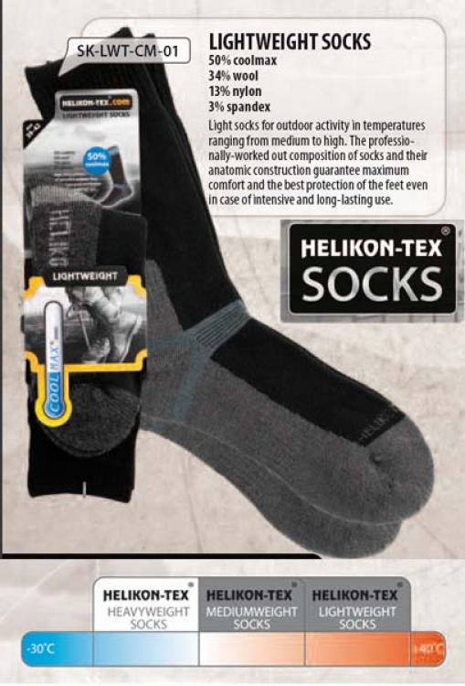 HELIKON-TEX LIGHTWEIGHT SOCKEN- Coolmax®