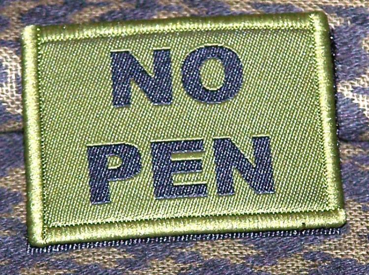 ID Patch OD Green / Desert with Velcro No Pen ID Patch OD Green / Desert with Velcro No Pen