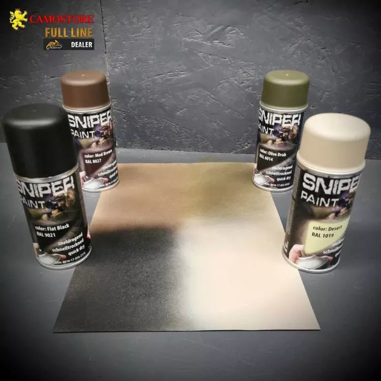 SNIPER PAINT NATO SPRÜHFARBE 150 ml MUD BROWN RAL8027 SNIPER PAINT NATO SPRÜHFARBE 150 ml MUD BROWN RAL8027