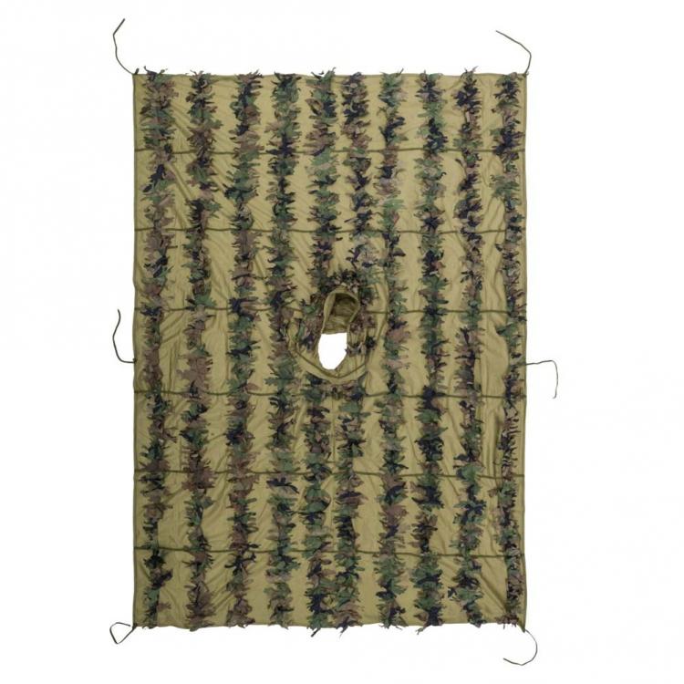 HELIKON-TEX LEAF GHILLIE PONCHO US WOODLAND HELIKON-TEX LEAF GHILLIE PONCHO US WOODLAND