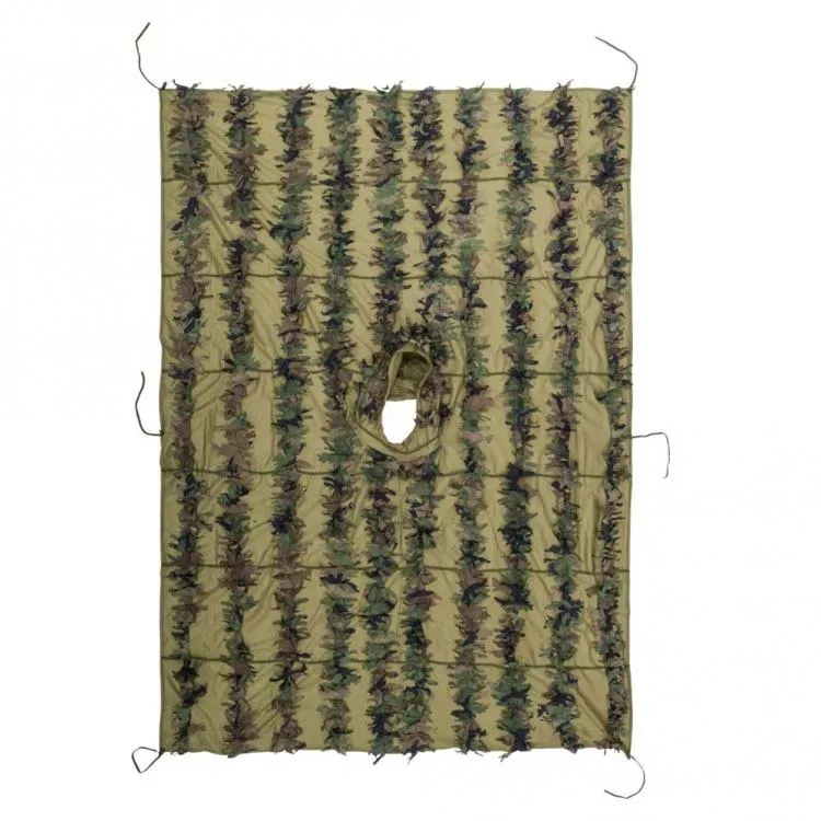 HELIKON-TEX LEAF GHILLIE PONCHO US WOODLAND HELIKON-TEX LEAF GHILLIE PONCHO US WOODLAND