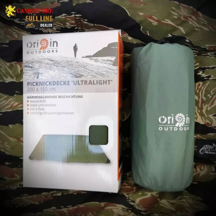 ORIGIN OUTDOORS ULTRALIGHT BIWAK UNTERLAGE OLIVE