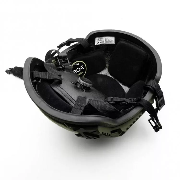 SHIELD-GERMANY NIJ-IIIA FAST Helm High-Cut Steingrau Olive SHIELD-GERMANY NIJ-IIIA FAST Helm High-Cut Steingrau Olive