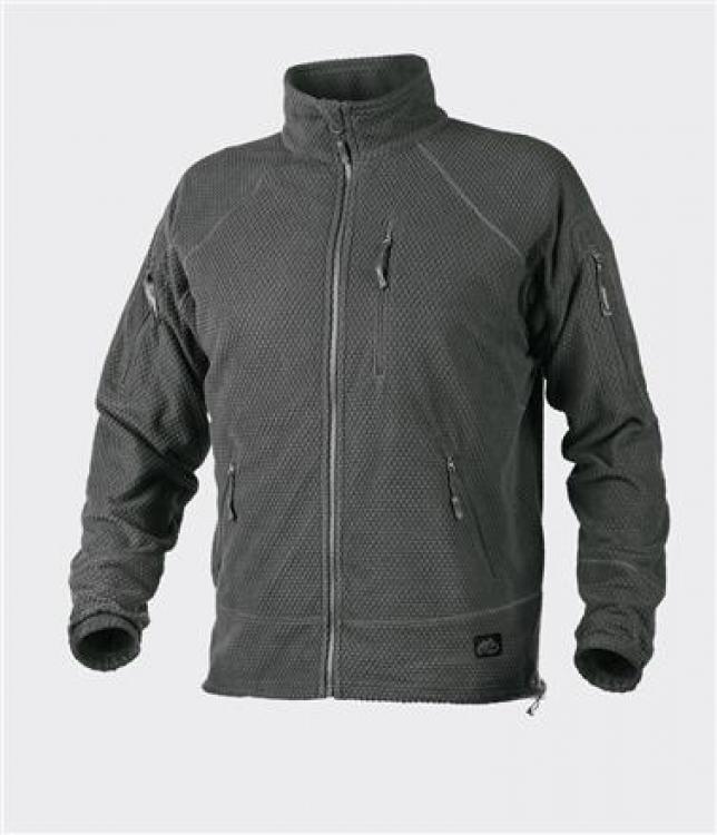 HELIKON TEX ALPHA GRID TACTICAL FLEECE JACKE SHADOW-GREY HELIKON TEX ALPHA GRID TACTICAL FLEECE JACKE SHADOW-GREY