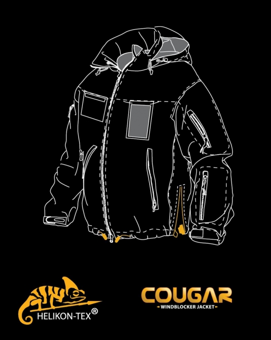HELIKON TEX COUGAR JACKE FOLIAGE HELIKON TEX COUGAR JACKE FOLIAGE