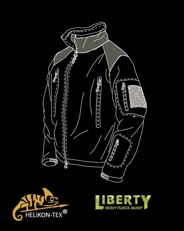 HELIKON TEX LIBERTY FLEECE JACKE COYOTE