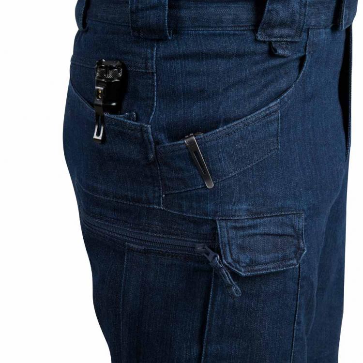HELIKON TEX URBAN TACTICAL PANTS UTP DENIM BLUE MID HELIKON TEX URBAN TACTICAL PANTS UTP DENIM BLUE MID