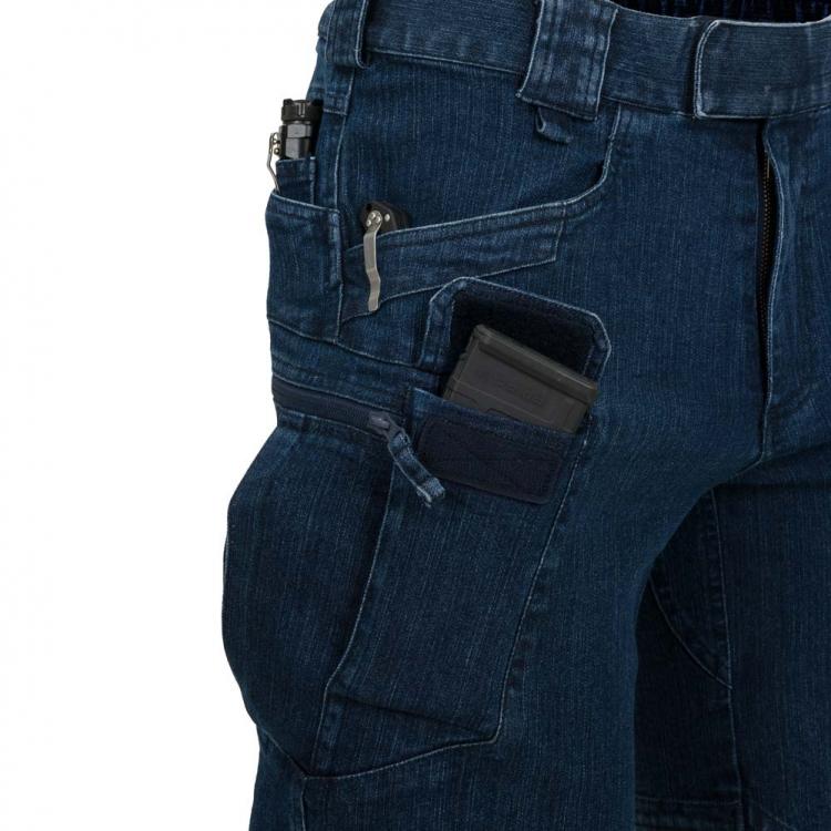 HELIKON TEX UTP SHORT DENIM STRETCH MARINE BLAU 8.5" HELIKON TEX UTP SHORT DENIM STRETCH MARINE BLAU 8.5"