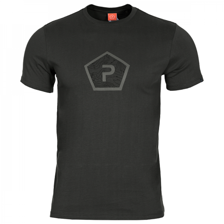 PENTAGON LOGO T-SHIRT SHAPE SCHWARZ PENTAGON LOGO T-SHIRT SHAPE SCHWARZ