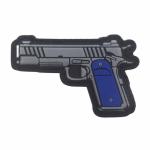 3D RUBBER PATCH COLT 1911