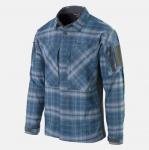 HELIKON-TEX MBDU FLANELL SHIRT WESTERN BLUE PLAID