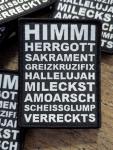 PATCH BAYRISCHE FLÜCHE GELB