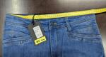 Bundweite 82 cm LMS GEAR - M.U.D. Stone Washed Blue Elastane Denim Zipper V3.0 JEANS