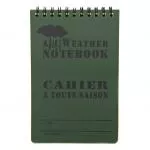 ALL WEATHER NOTEBOOK NOTIZBLOCK WASSERFEST