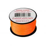 NANO CORD PARACORD 300 Ft. NEON ORANGE