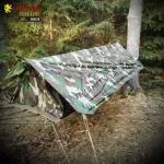 JUNGLE HAMMOCK/MINIZELT MIT CANVAS BODEN US WOODLAND CAMOUFLAGE