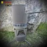 A10 Equipment TAC-BOIL 1L Gaskocher Set + Windshield – Das effiziente Outdoor-Kochsystem