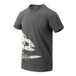 HELIKON TEX LOGO T-SHIRT FULL BODY SKELETON OLIVE